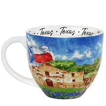 TX WATERCOLOR MUG